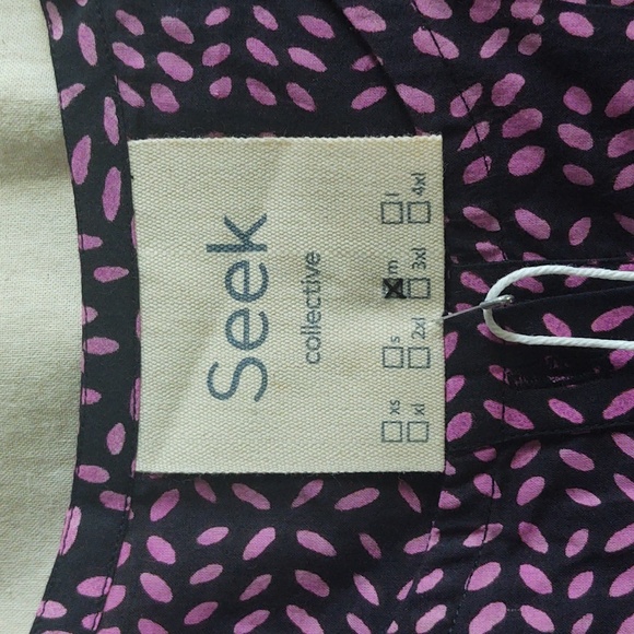 Seek Collective Sara Dress in Foliage Print - Picture 3 of 16